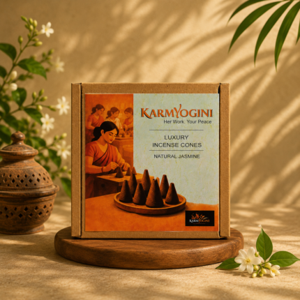 Karmyogini Luxury Incence Cones Natural Jasmine